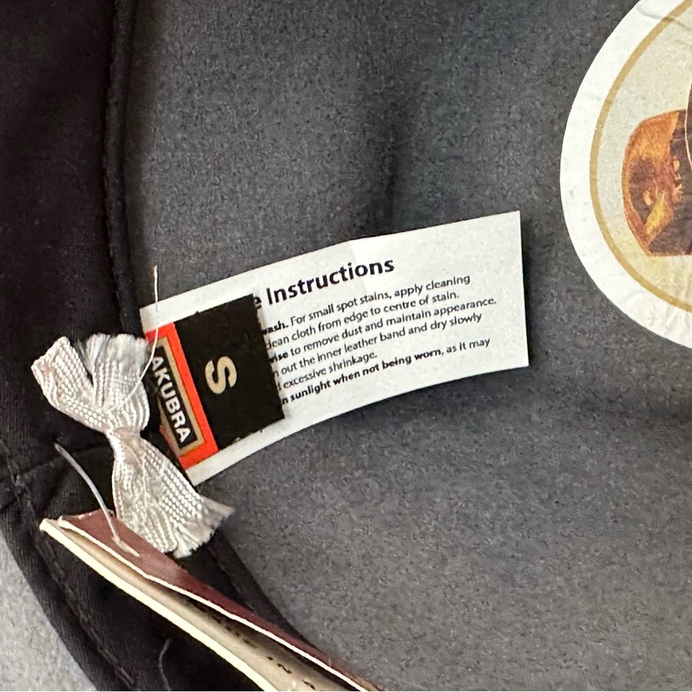 AKUBRA x R.M.WILLIAMS Charcoal Hat - Picture 6 of 15